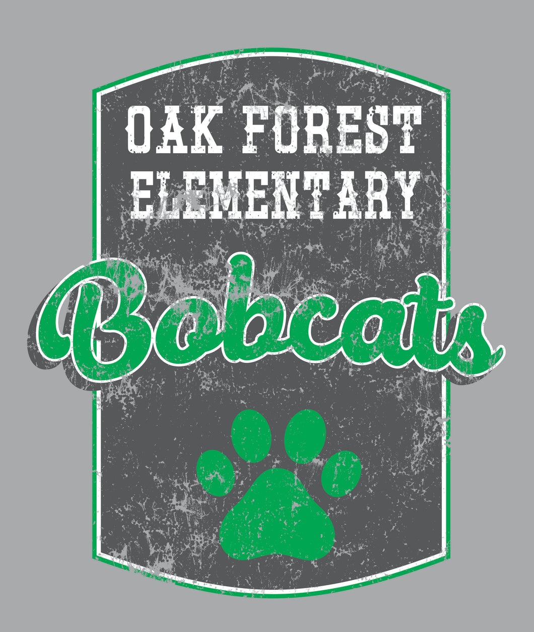 Oak Forest Bobcat Hooded Sweatshirt